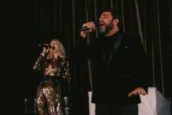 ETTA 30th Gala two singers on stage